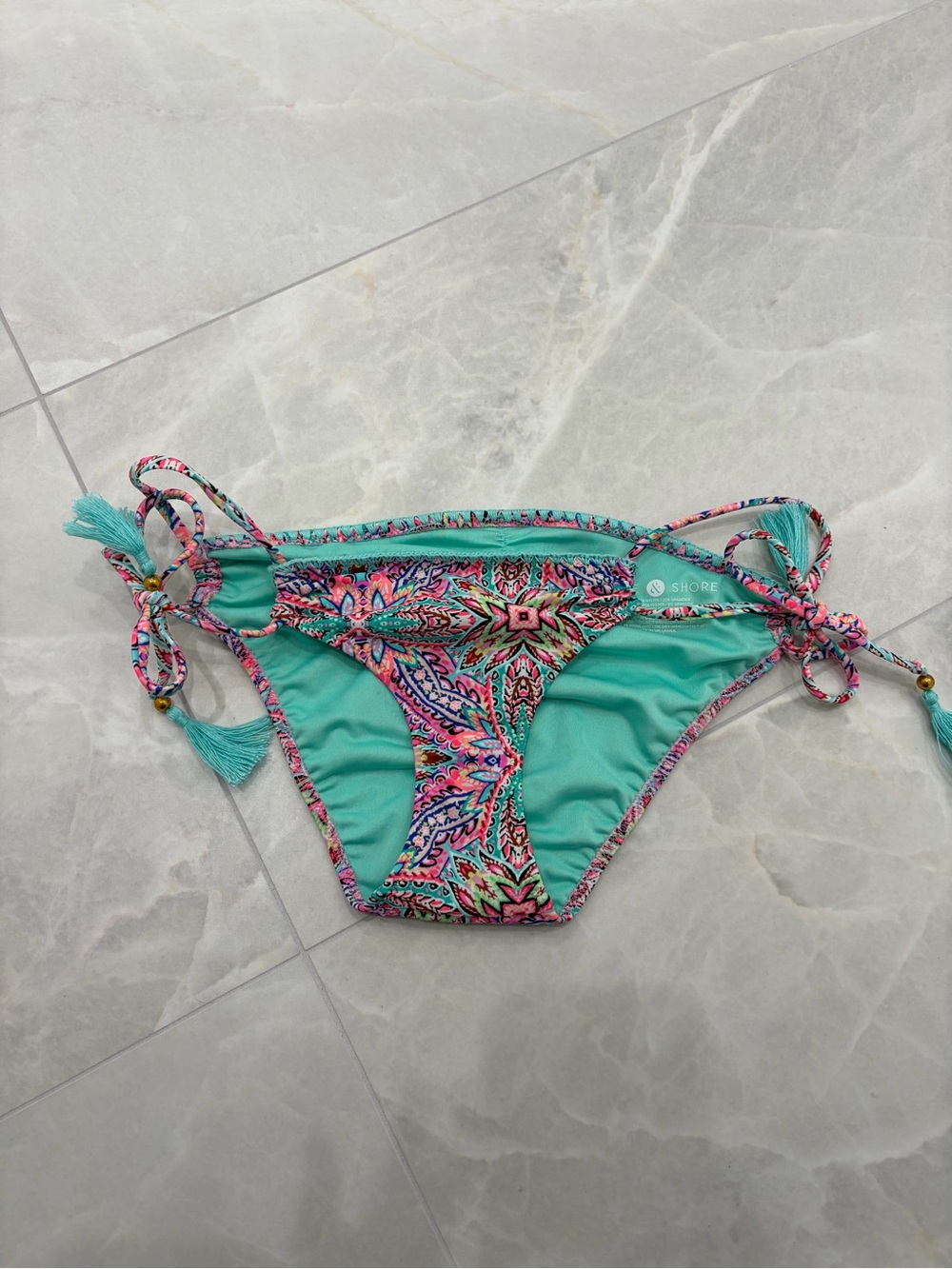 Shade & Shore Multicolor Bikini Bottom - Size XS